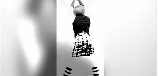  Misses Robutt TEASE tight punk plaid dress dance